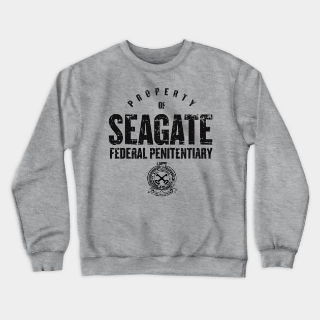 Seagate Federal Penitentiary Crewneck Sweatshirt by MindsparkCreative